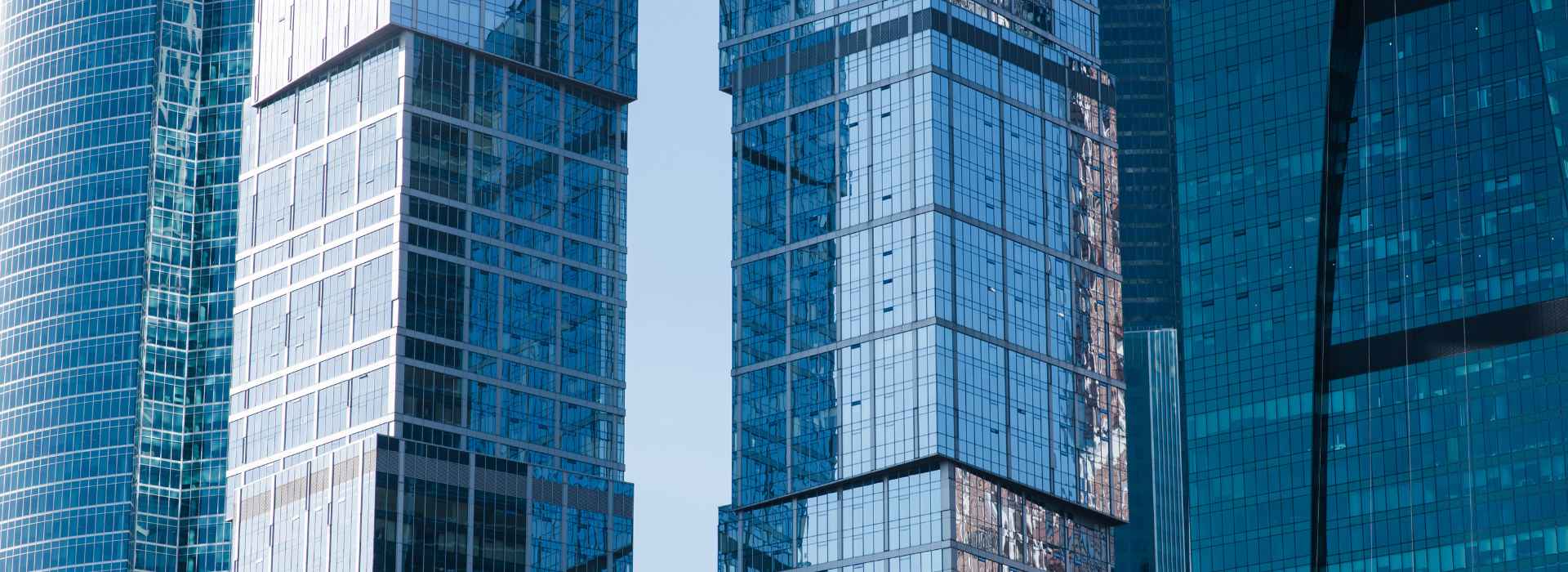 Palazzi moderni sede di multinazionali