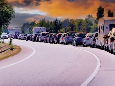 Macchine nel traffico