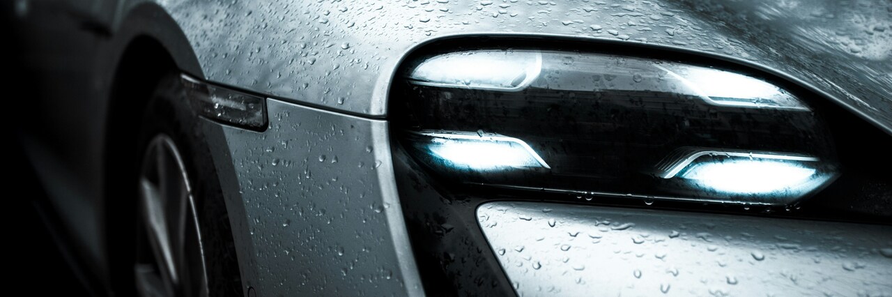 the surface of a car