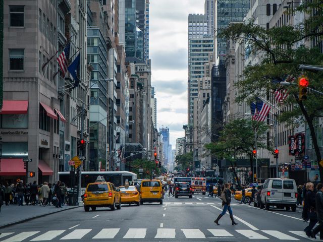 Strada di New York