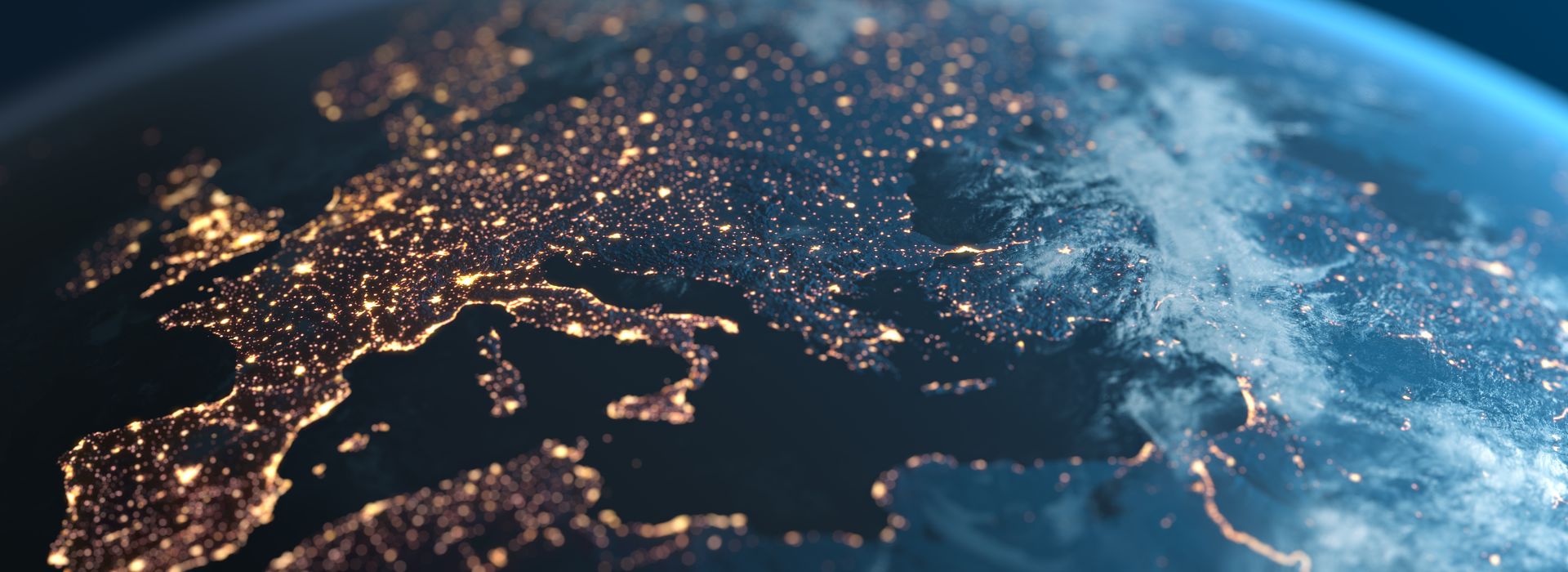 Immagine satellitare della terra