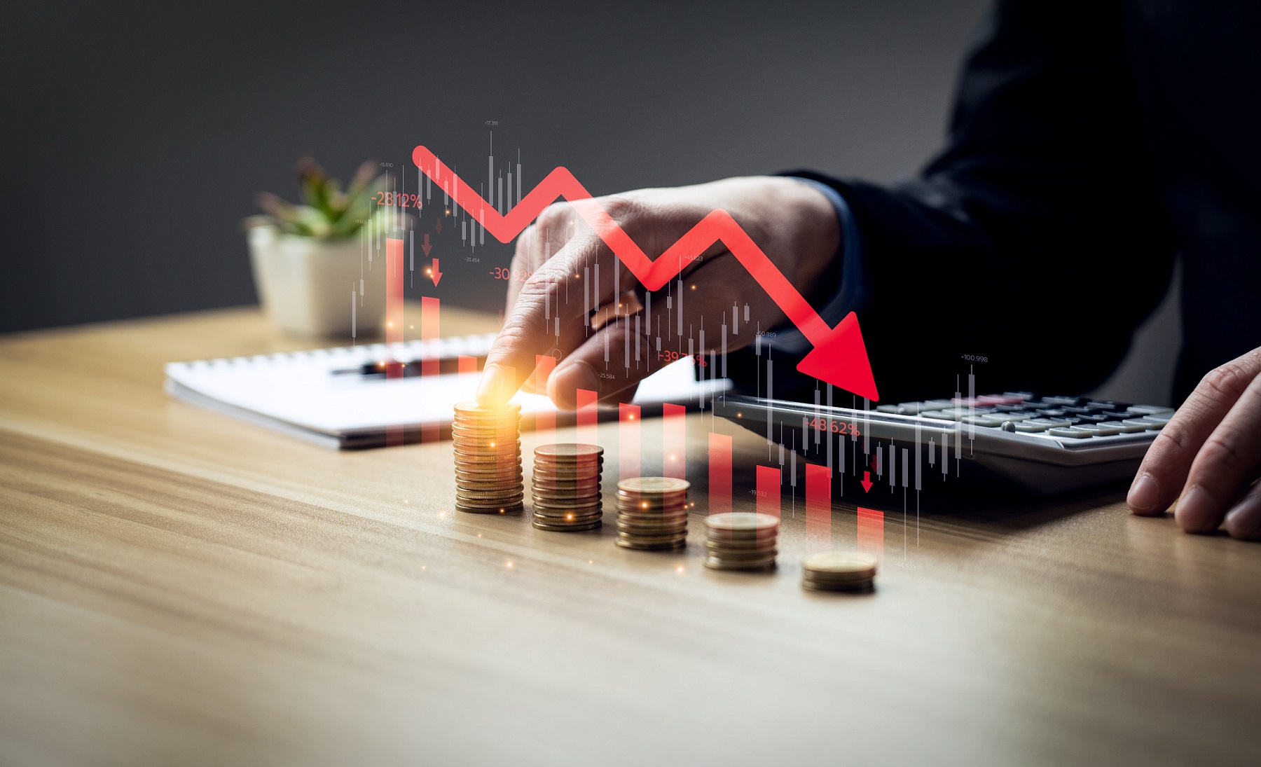 The number of bankruptcies will increase by 21