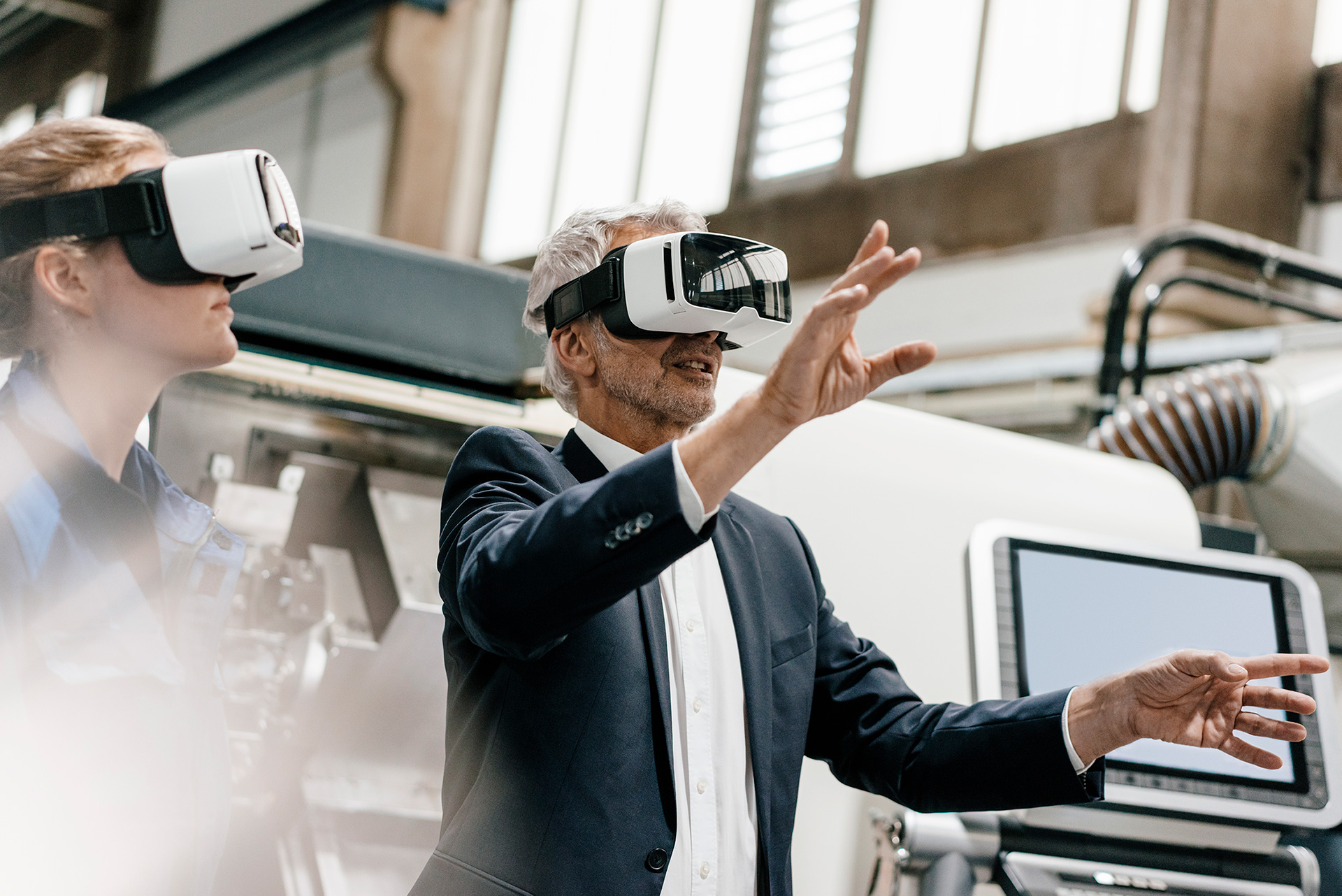 Executives Using VR
