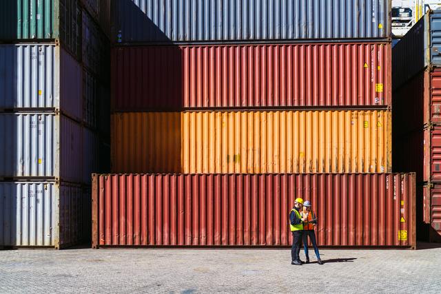Ships containers