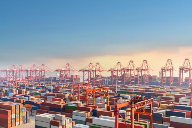 cargoship containers