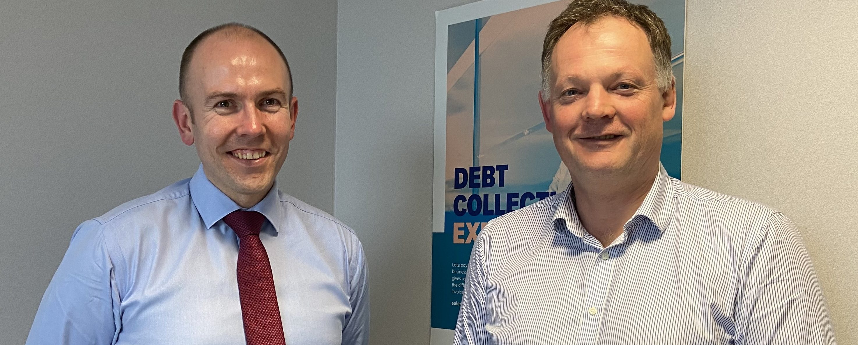 CEO Milo Bogaerts and Kris Macauley, Director of Risk, Information, Claims & Collections