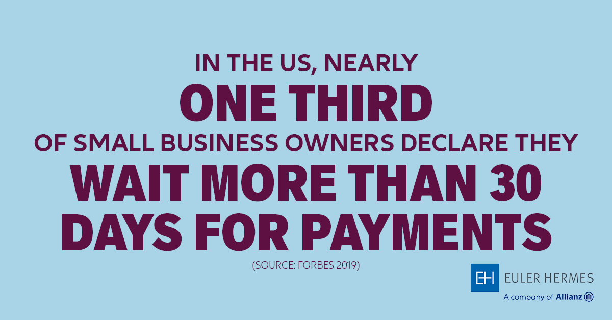 small business owners declare they wait more than 30 days for payments