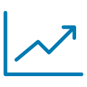 Safe Sales Growth Icon