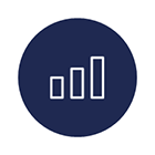 icon of bar graph