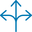 three arrows icon