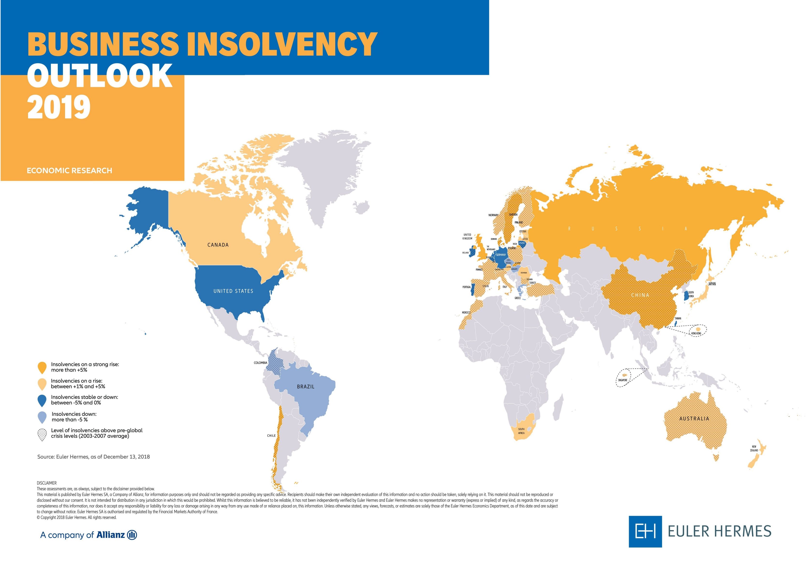 Global Insolvency Outlook 2019