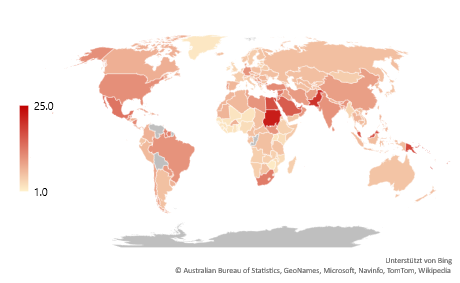 Figure 1: Age-adjusted prevalence of diabetes