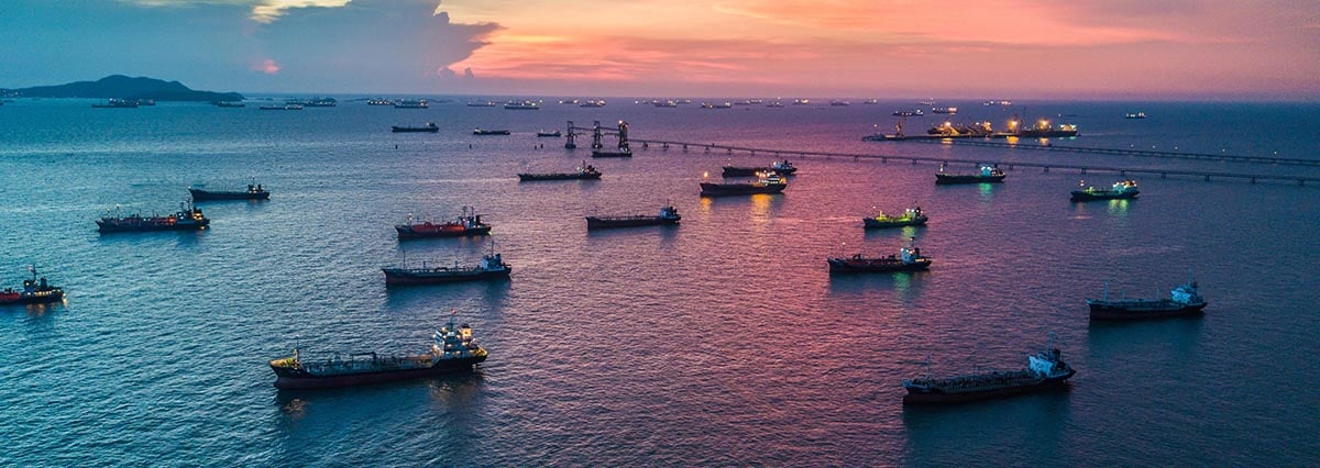 Cargo ships stuck in Ormuz