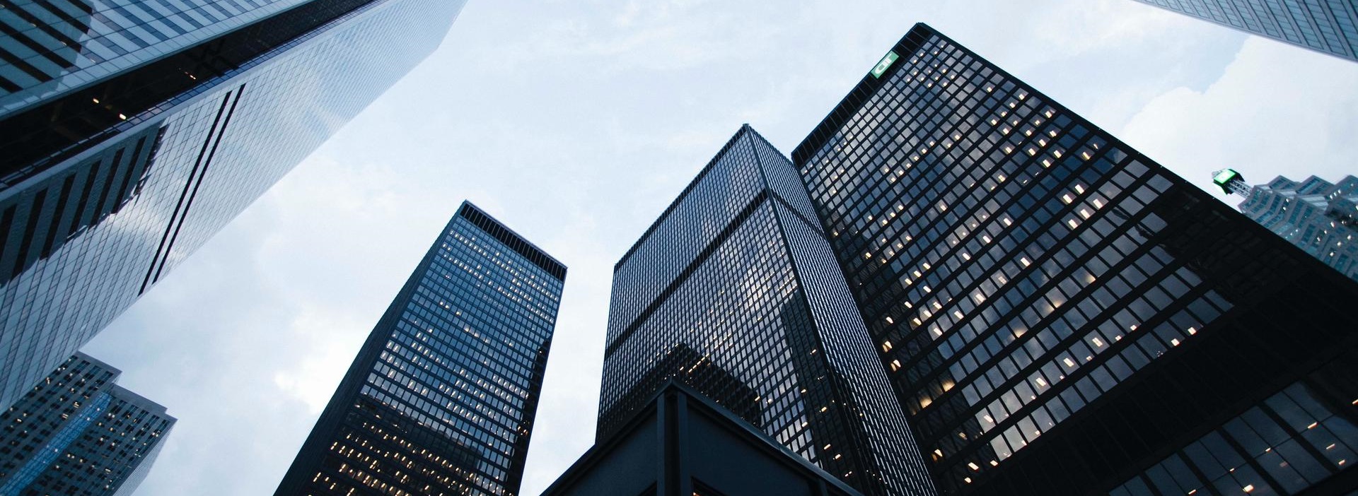 Grattacieli visti dal basso