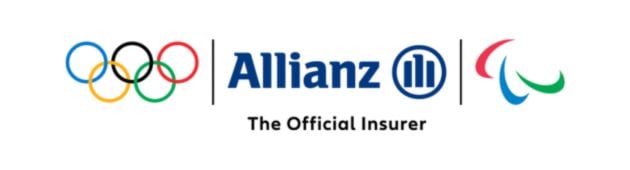 Logo della partnership tra Allianz e i Giochi Olimpici e Paralimpici