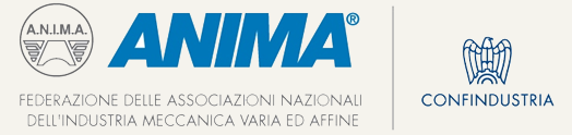 Logo Anima Federazione delle Associazioni Nazionali dell'Industria Meccanica Varia ed Affine