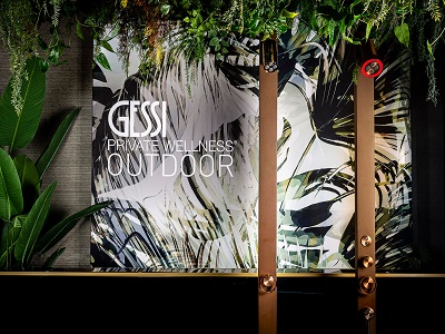 Parete dell'azienda Gessi SpA