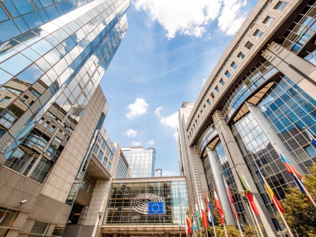 Esterno del Parlamento europeo