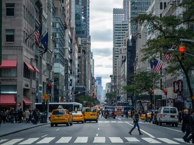 Strada di New York