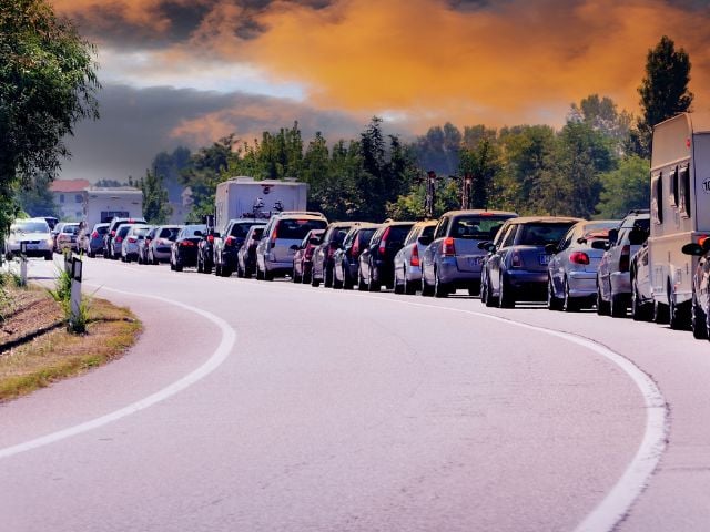 Macchine nel traffico