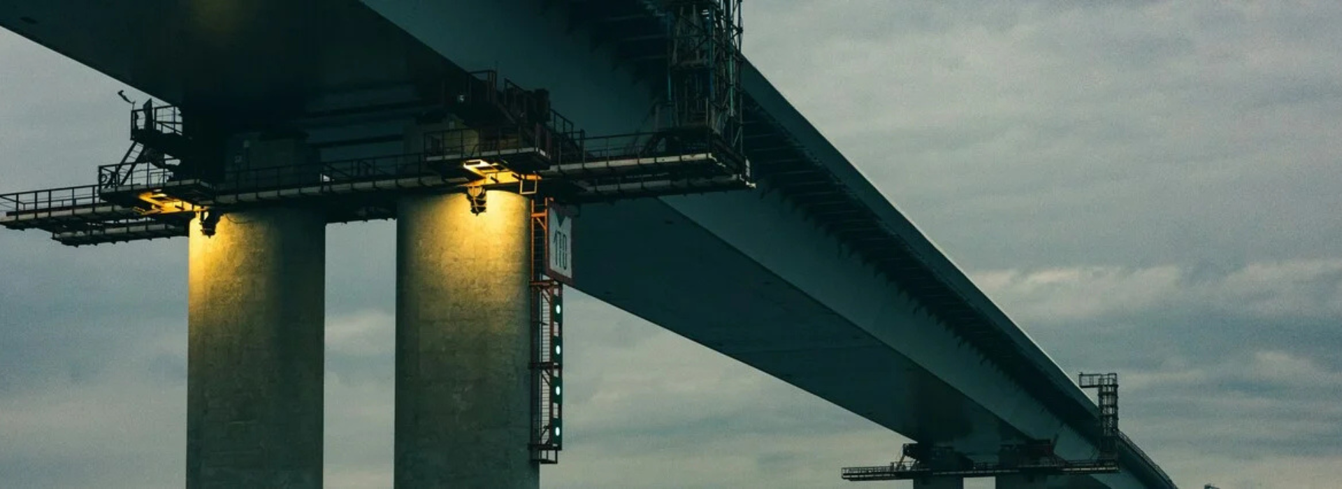 Ponte in costruzione