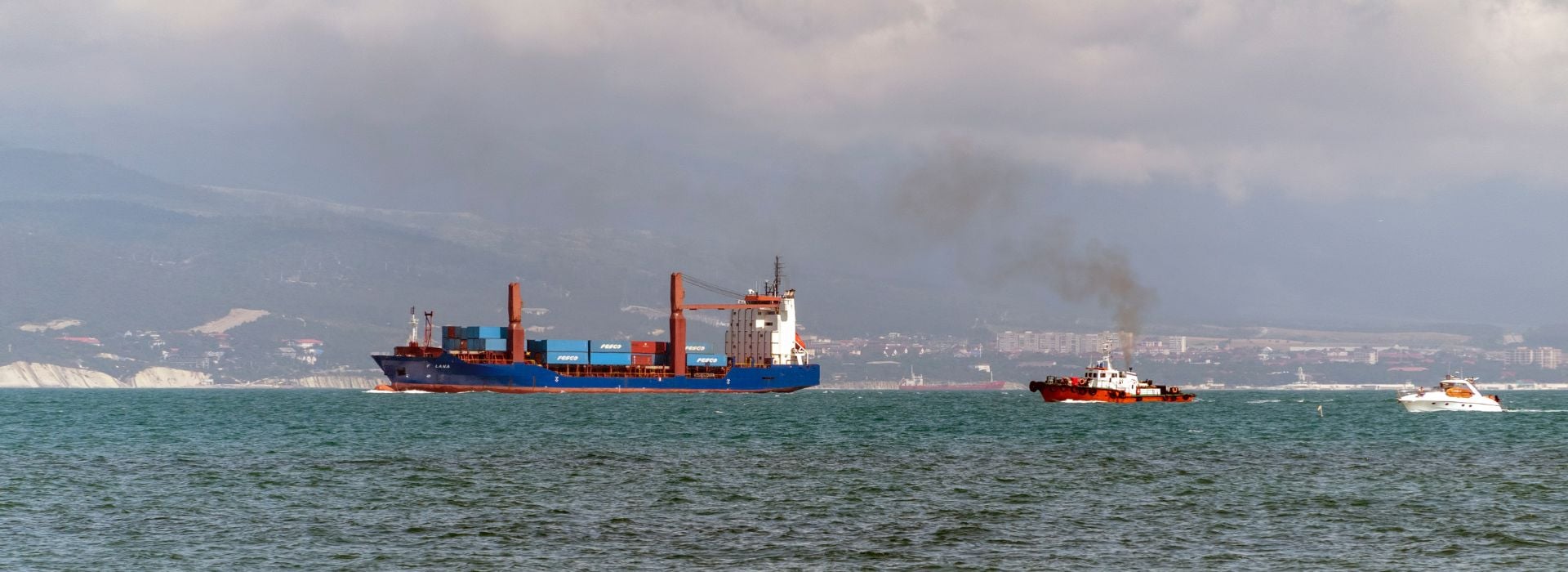 Navi cargo sullo Stretto di Hormuz