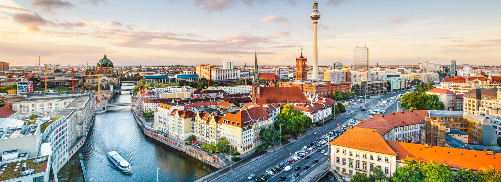 Berlino vista dall'alto