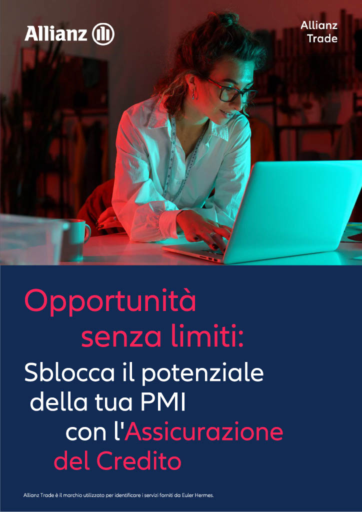 Copertina dell'ebook: "Opportunità senza limiti: Sblocca il potenziale della tua PMI con l'assicurazione del credito"