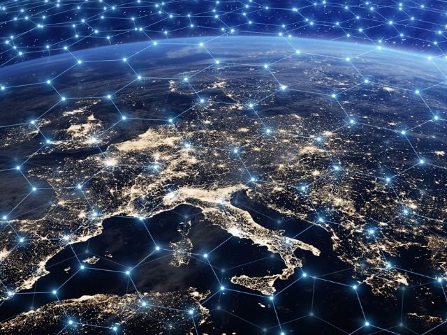 Europa vsta dallo spazio