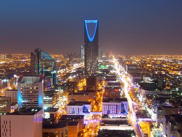 Vista della città di Gedda, in Arabia Saudita