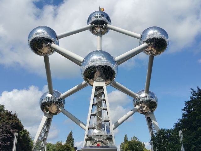 Monumento Atomium a Bruxelles