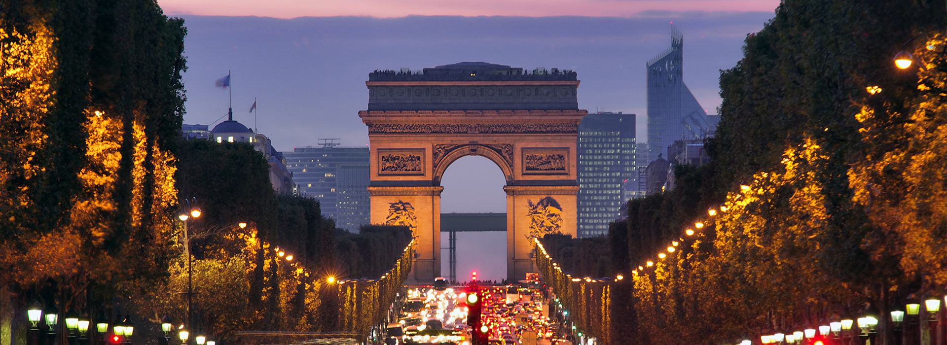 Avenue des Champs-Élysées a Parigi, in Francia
