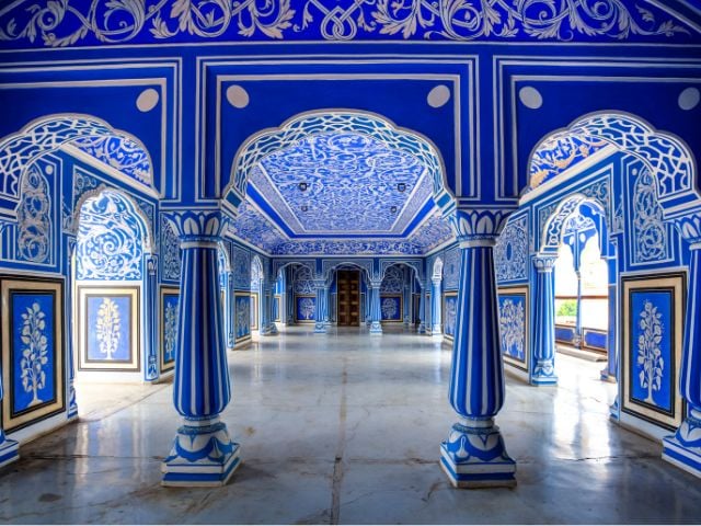 Palazzo blu di Chandra Mahal