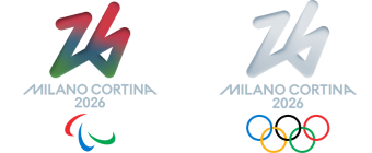 Logo des Jeux paralympiques et olympiques de Milano Cortina 2026